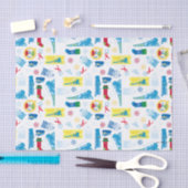 Papier Mousseline L'Express polaire | Motif d'icône de Noël (Artisanat)