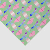 Papier Mousseline LGBTQIA Transgenre Fierté Caterpillar to Butfly (Détail)