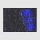 Papier Mousseline l'hippocampe nage dans les lumières (Recto)