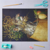 Papier Mousseline L'hiver, Arcimboldo (Artisanat)