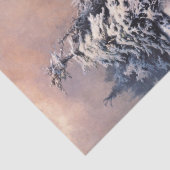 Papier Mousseline L'hiver dans les Rocheuses (par Thomas Moran) (Détail)