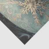 Papier Mousseline L'hiver sur le papier de découpage du cerveau (Détail)