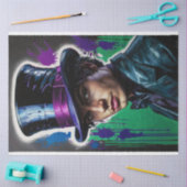 Papier Mousseline L'homme en haut du chapeau Surréalisme et découpag (Artisanat)