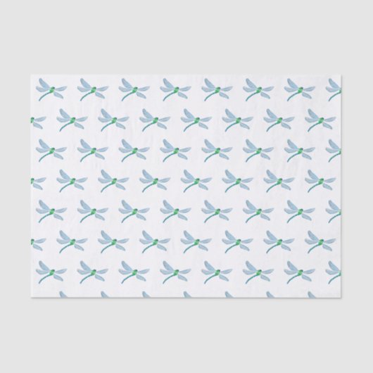 Papier Mousseline libellule (Recto)