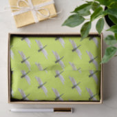 Papier Mousseline libellule (Cadeau)