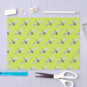 Papier Mousseline libellule (Artisanat)