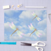 Papier Mousseline libellule (Artisanat)
