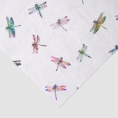 Papier Mousseline libellules (Détail)