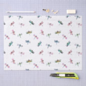 Papier Mousseline libellules (Artisanat)