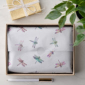 Papier Mousseline libellules (Cadeau)