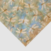 Papier Mousseline Libellules sensibles (Détail)