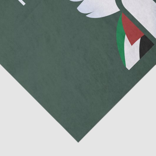 Papier Mousseline Libérer la Palestine (Détail)