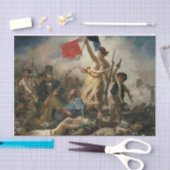 Papier Mousseline Liberté à la tête du peuple, Eugène Delacroix (Artisanat)