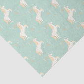 Papier Mousseline Licorne sur l'arrière - plan en bon état avec les (Détail)