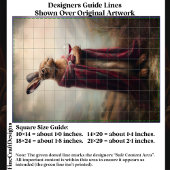 Papier Mousseline Lièvre des hautes terres, Tartan rouge Cloak EG8R