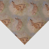 Papier Mousseline Lièvres, été de pissenlits de rabbitss (Détail)