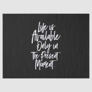 Papier Mousseline life is available only in the prestime