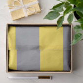 Papier Mousseline Light Yellow and Soft Gray Customize (Cadeau)