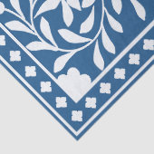 Papier Mousseline Lighter Blue Traditional Bone Inlay Decoupage (Détail)