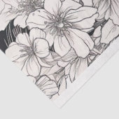 Papier Mousseline Ligne Art Femme 7 Découpage papier (Détail)