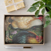 Papier Mousseline Ligne de poulet (Cadeau)