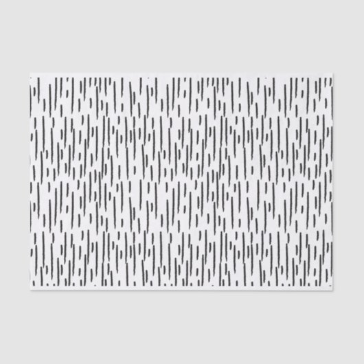 Papier Mousseline Lignes de Doodle dessinées à la main (Recto)