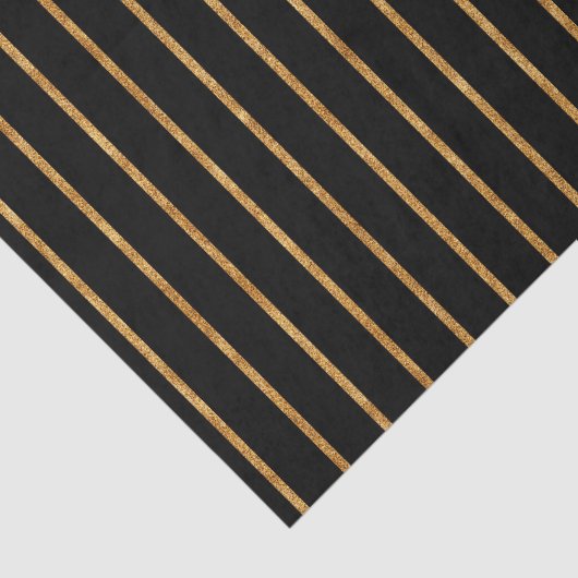 Papier Mousseline Lignes d'or (Détail)