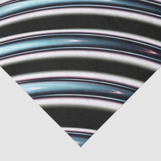 Papier Mousseline Lignes incurvées étroitement d'une fractale (Détail)