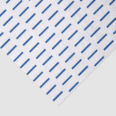 Papier Mousseline Lignes minimalistes de bleu marine (Détail)