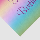 Papier Mousseline Lila aime faire des emplettes par Happy Juul (Détail)