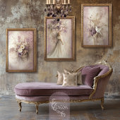Papier Mousseline Lilac Blooms Dove & Romantic Rustic Floral