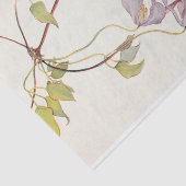 Papier Mousseline Lilac Clematis par Margaret Armstrong (Détail)
