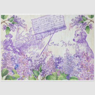 Papier Mousseline Lilac Days Design Series 8