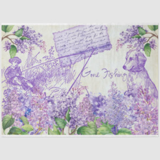 Papier Mousseline Lilac Days Design Series 8