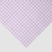 Papier Mousseline Lilac En vichy doux classique (Détail)