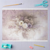 Papier Mousseline Lilac Fleurit Romance Rustique Bouquet Floral (Artisanat)
