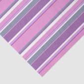 Papier Mousseline Lilac rayures (Détail)