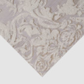 Papier Mousseline Lilac Reverie III Damask Pattern Tile (Détail)