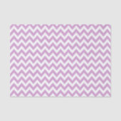 Papier Mousseline Lilac ZigZag / Motif Chevron (Recto)
