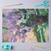 Papier Mousseline Lilacs dans une fenêtre, Mary Cassatt (Artisanat)