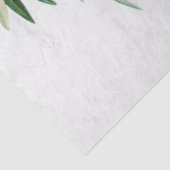 Papier Mousseline L'île méditerranéenne grecque Feuille d'olive (Détail)