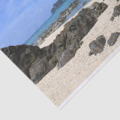 Papier Mousseline L'île tropicale (Détail)