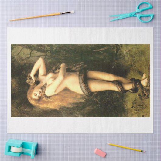 Papier Mousseline Lilith par John Collier (Artisanat)