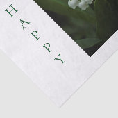 Papier Mousseline Lily de la Vallée (Détail)