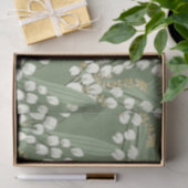 Papier Mousseline Lily de la vallée Floral (Cadeau)