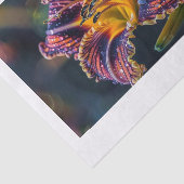 Papier Mousseline Lily Flower4 (Détail)