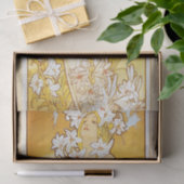 Papier Mousseline Lily par Alphonse Mucha (Cadeau)