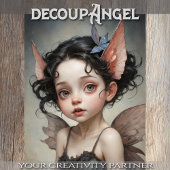 Papier Mousseline Lilybelle l'Elfe - Découpage -