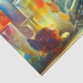 Papier Mousseline L'Imaginaire de travail de l'alchimiste (Détail)