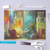 Papier Mousseline L'Imaginaire de travail de l'alchimiste (Artisanat)